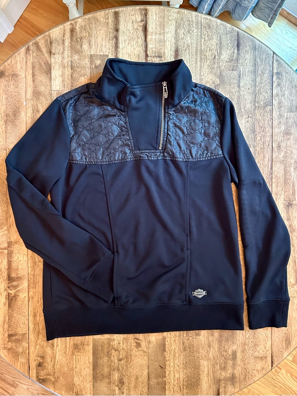 Harley-Davidson Black zip pullover